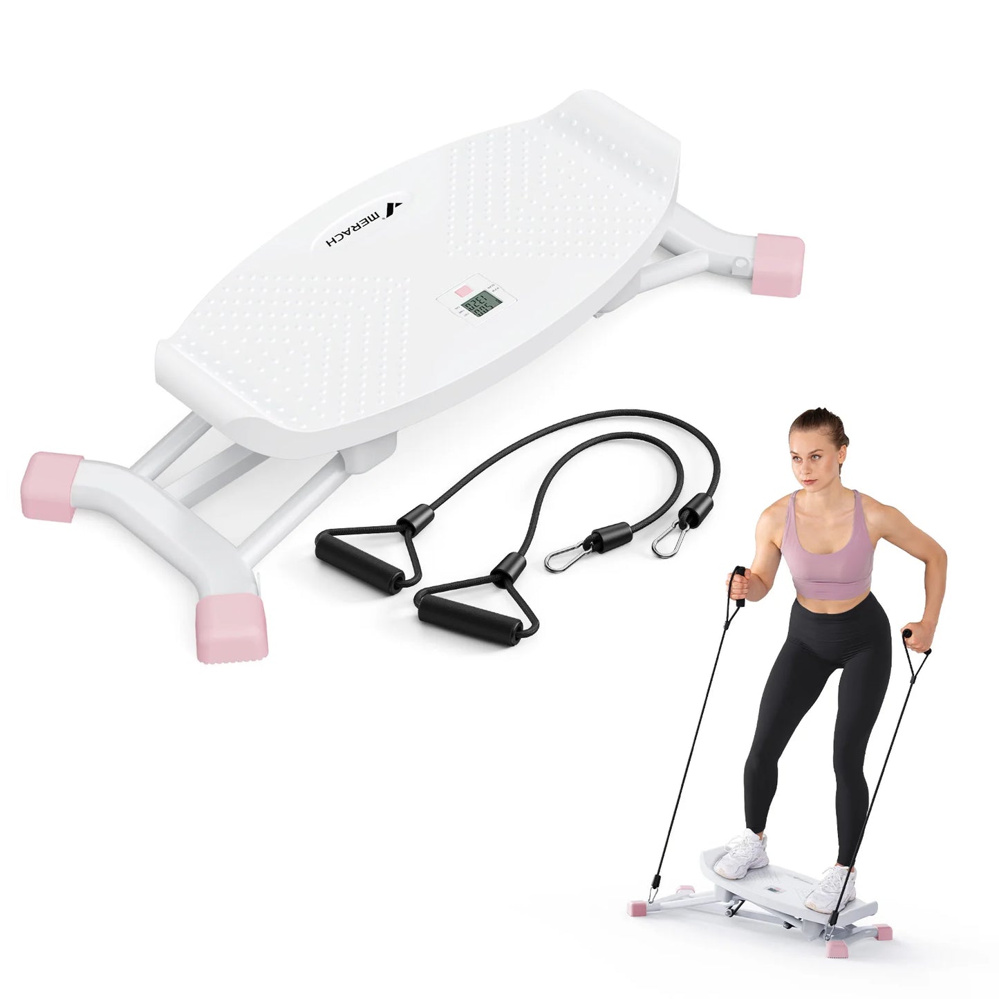 MERACH Ski Machine for Simulated Ski Training and Cardio Fitness