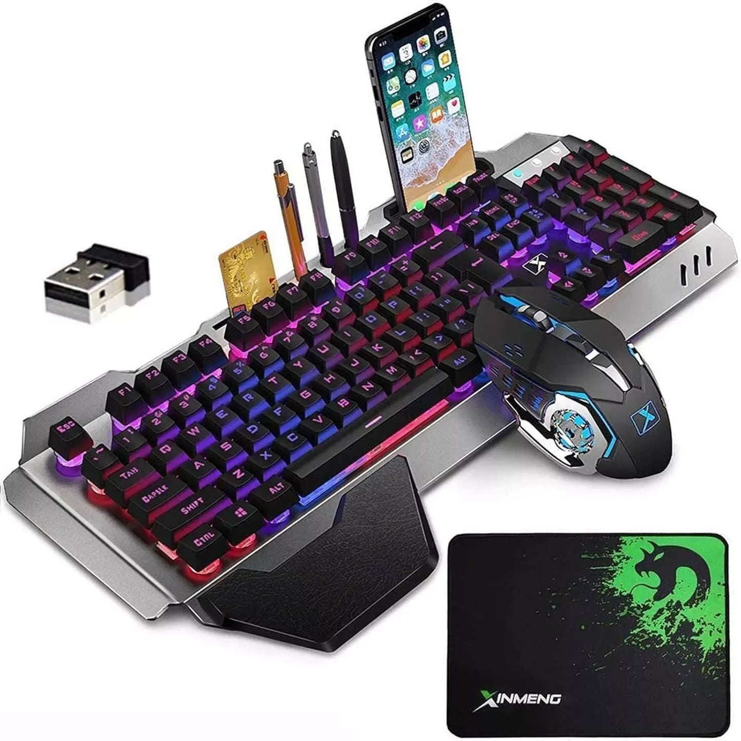 Ziyoulang Wireless Keyboard And Mouse Set With Backlight