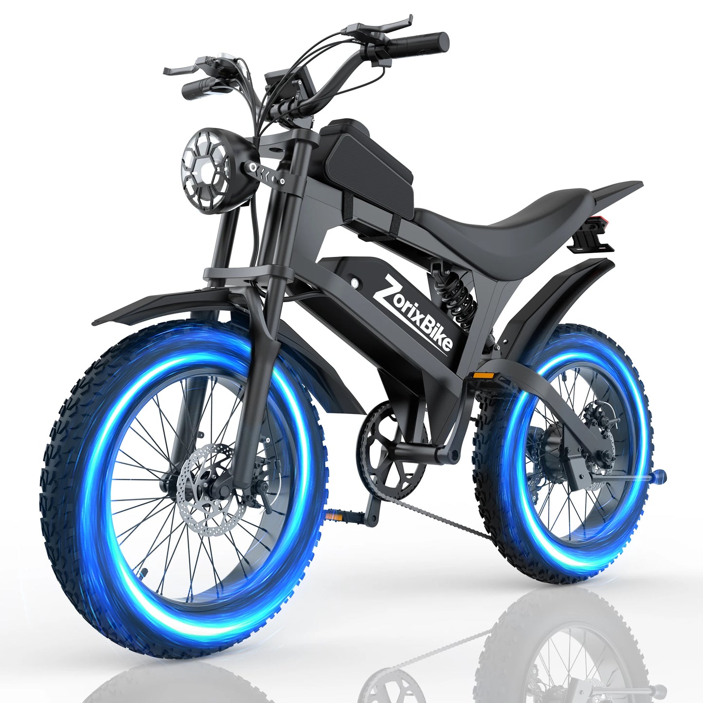 ZorixBike R8 Pro 3000W Ebike Up 60 Mile Maximum Range
