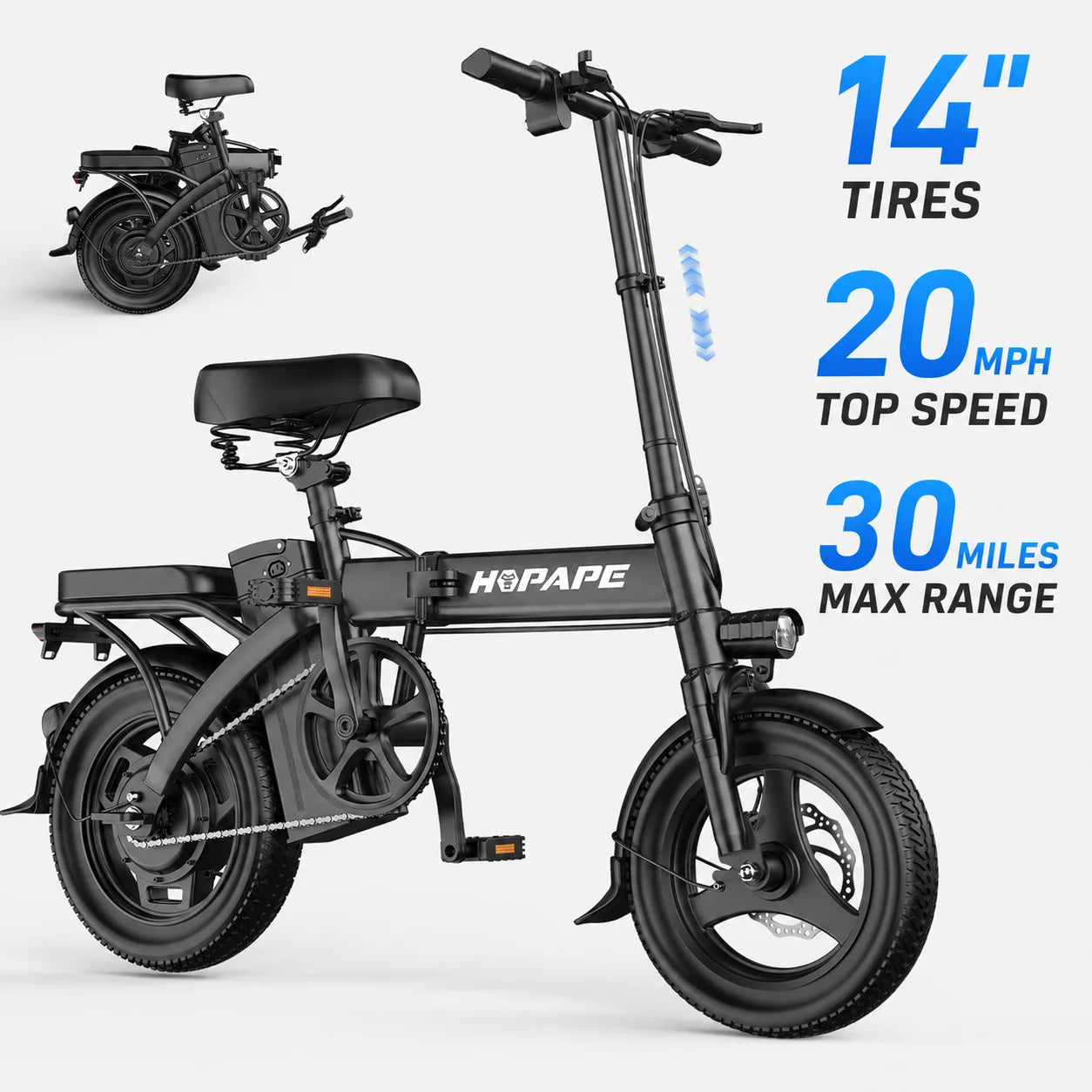 EOEOTWO Fat Tire Electric Bike For Adults 48V Battery 1000W