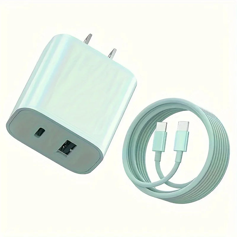 Sanprio 20W Usb C Fast Charger Dual Port Power Adapter