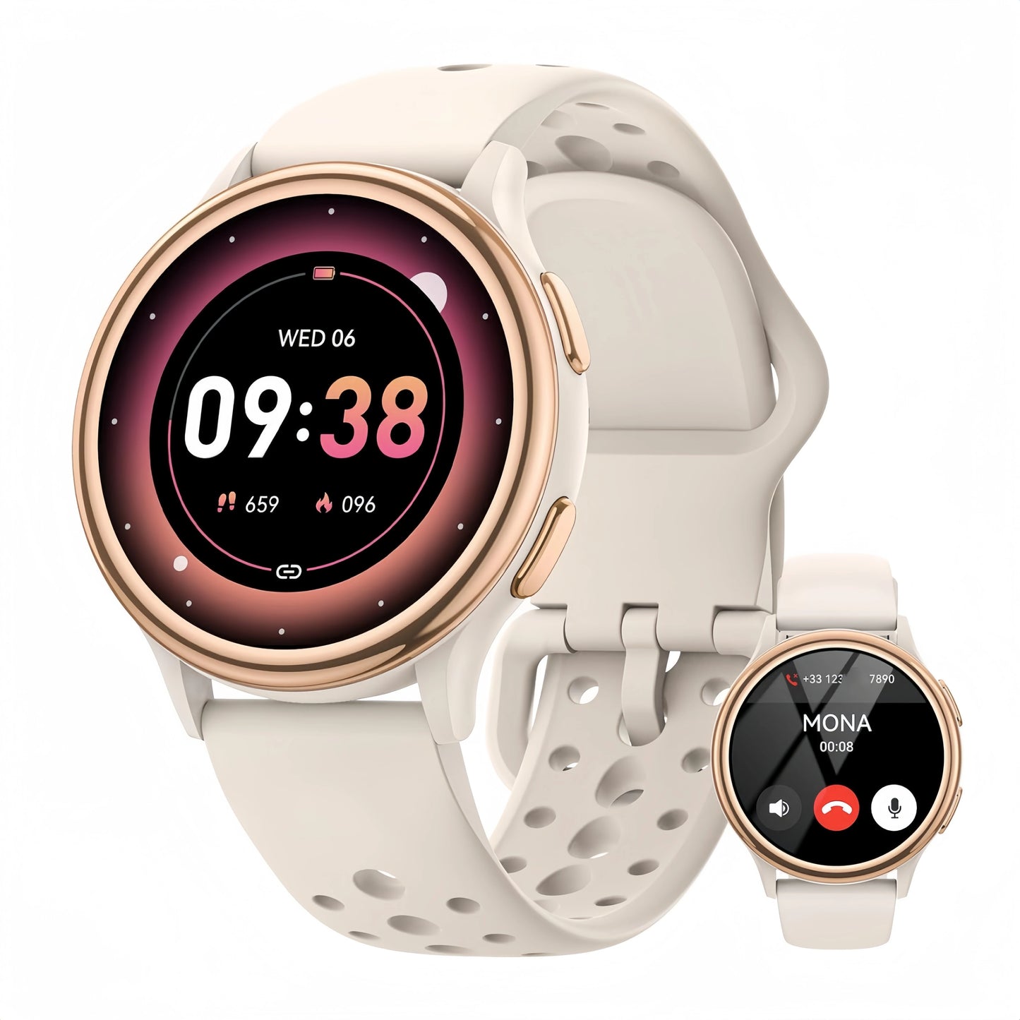 AnyloopCa Smartwatch For Women With Health Tracking And Calls