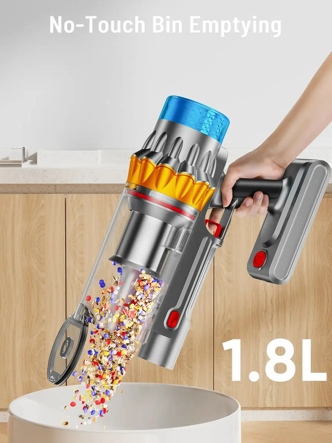 VAKERR X15 Pro Cordless Vacuum Cleaner 65KPa Strong Suction