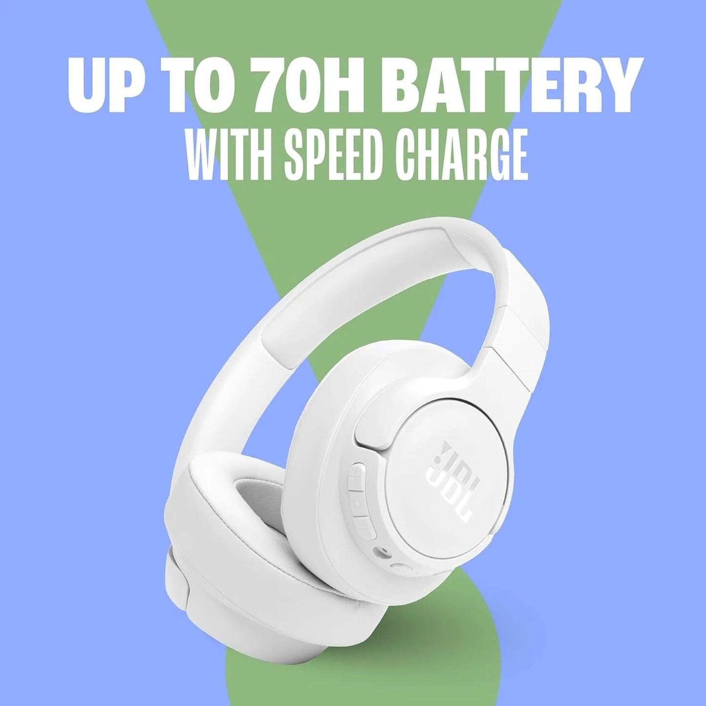 JBL Tune 770NC Wireless Headphones Adaptive Noise Cancelling Smart Ambient