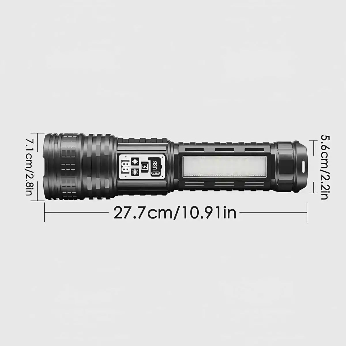 Skywolfeye Long Range LED Flashlight For Outdoor Adventures
