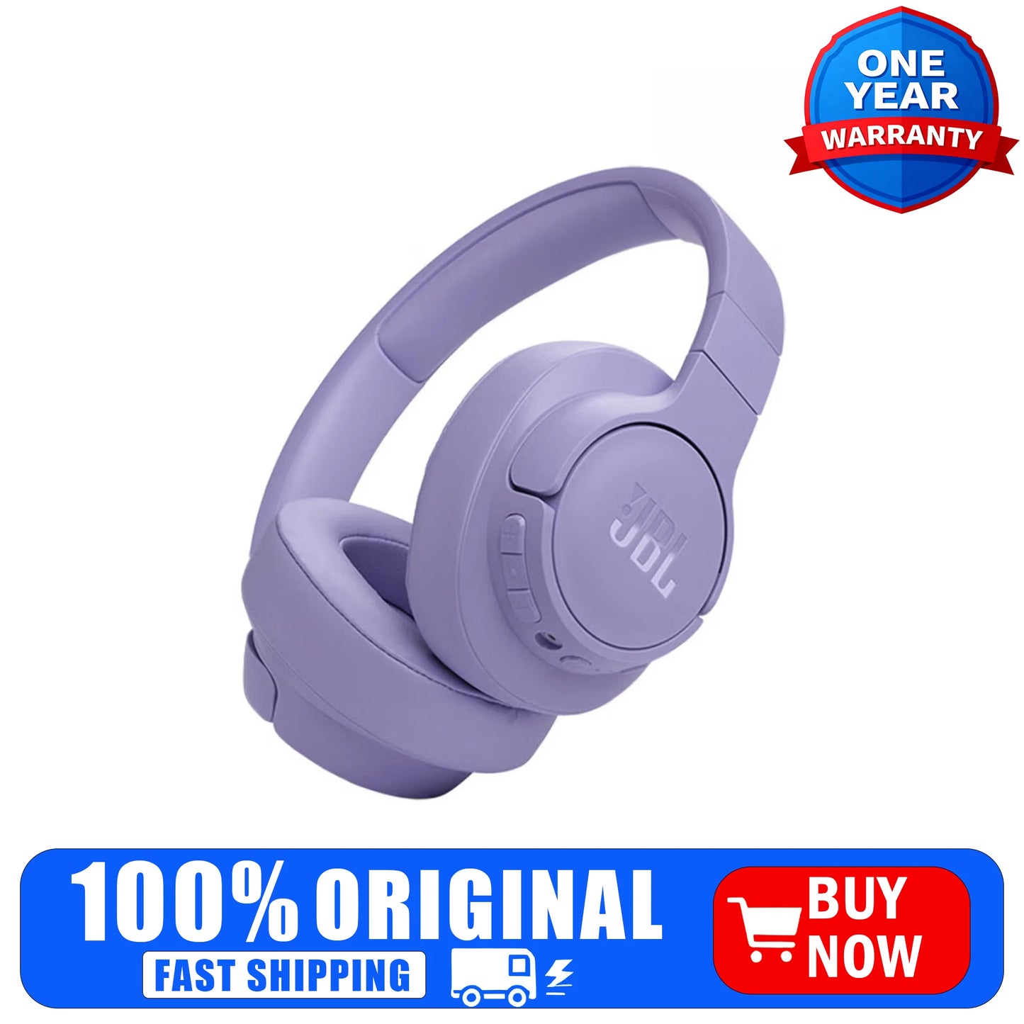 JBL Tune 770NC Wireless Headphones Adaptive Noise Cancelling Smart Ambient