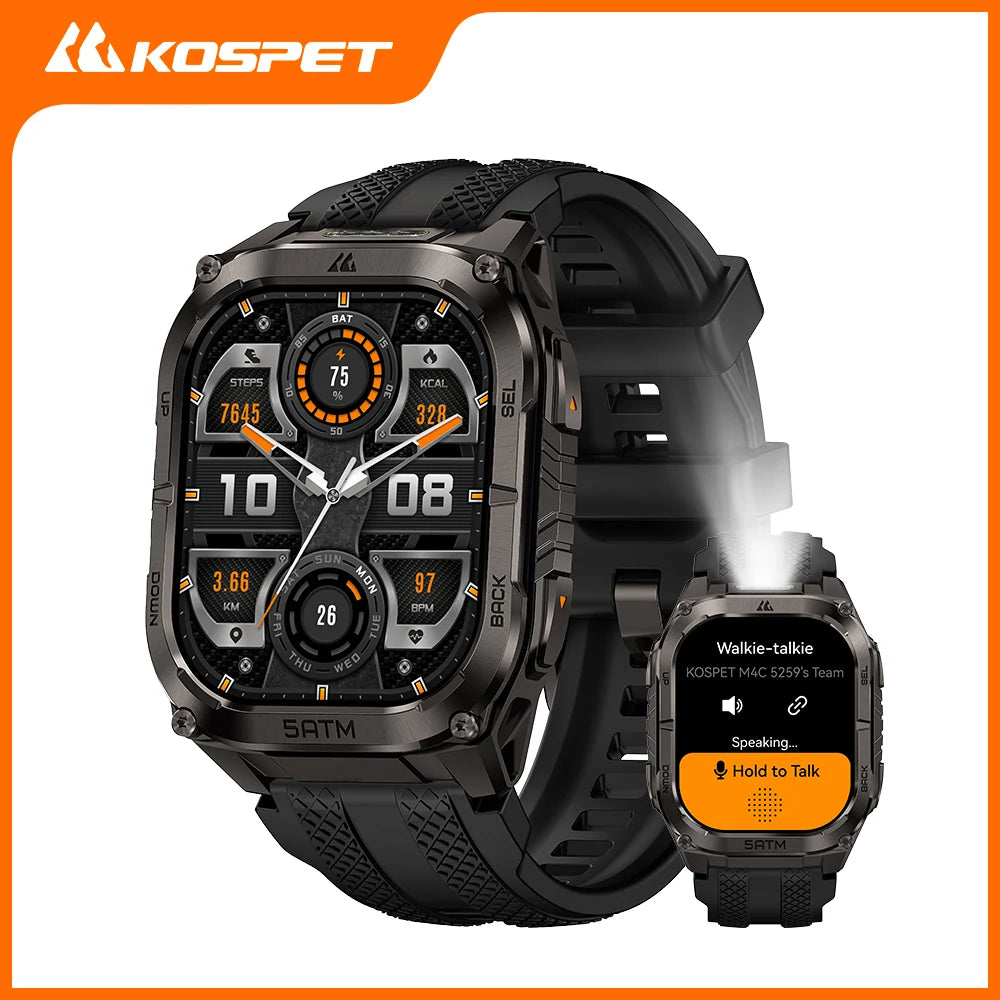 Kospet Tank M4C Rugged GPS Smartwatch