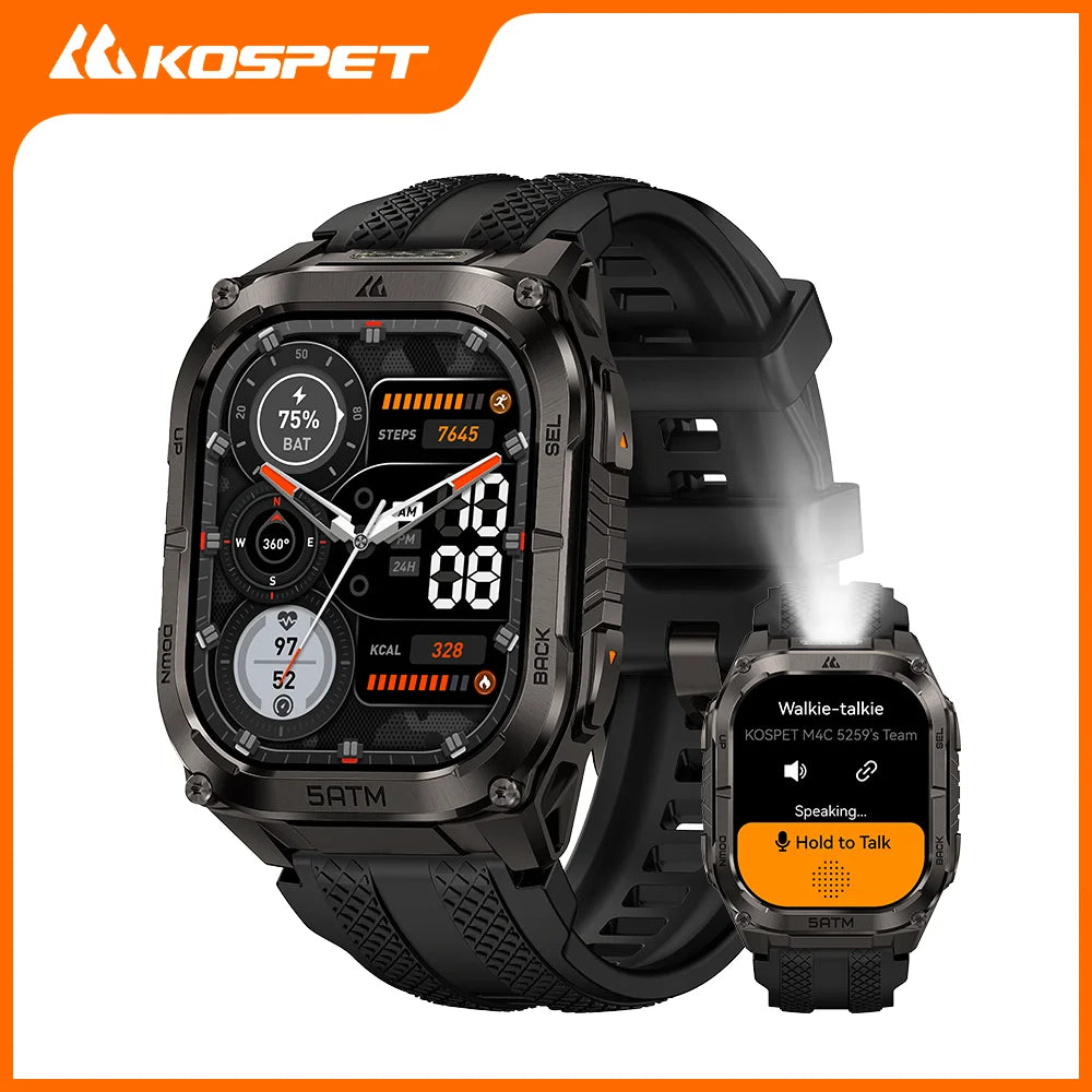 Kospet Tank M4C GPS Smartwatch With Health Tracking
