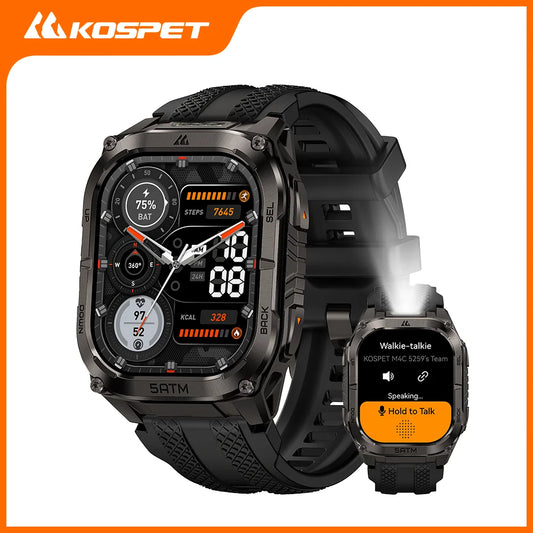 KOSPET Tank M4C GPS Smartwatch with Health Tracking