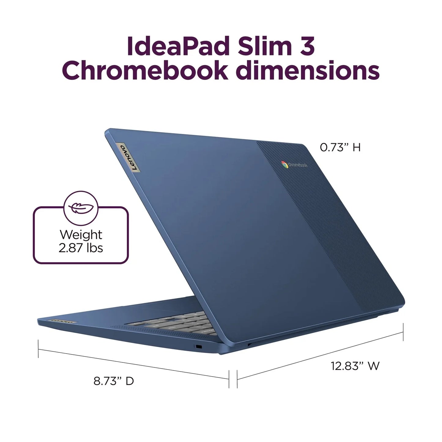 Lenovo IdeaPad Slim 3 Chromebook Laptop With Reliable Performance