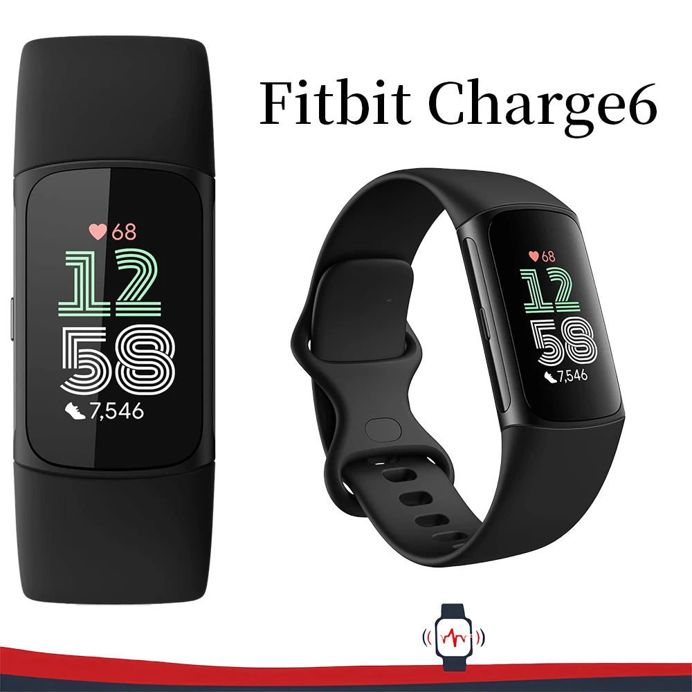 Fitbit Charge 6 Smart Fitness Tracker With ECG And GPS