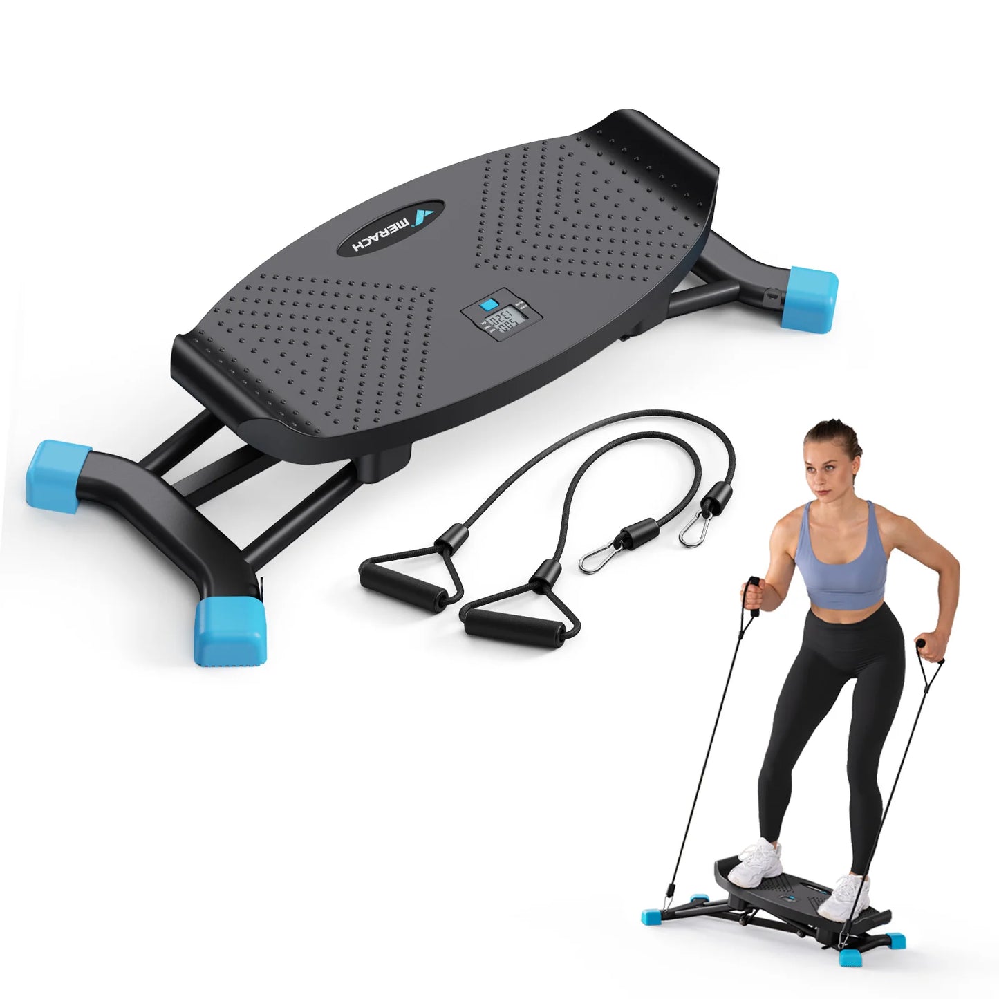 MERACH Ski Machine for Simulated Ski Training and Cardio Fitness