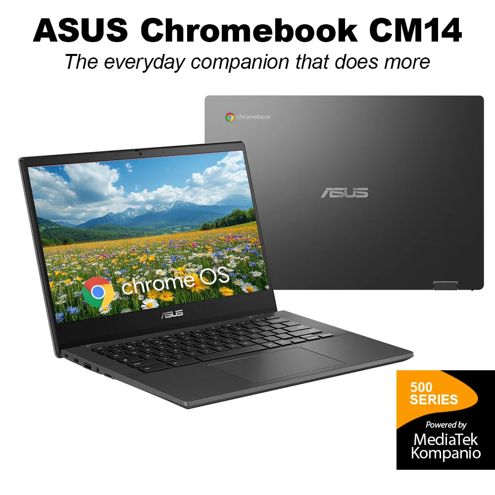 ASUS Chromebook CM1402 FHD Laptop 4GB RAM Kompanio 520