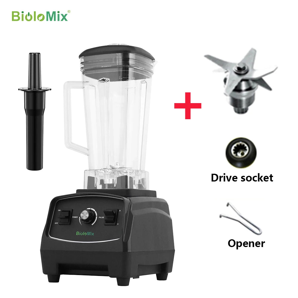 Biolomix BPA Free 3HP 2200W Heavy Duty Blender Mixer
