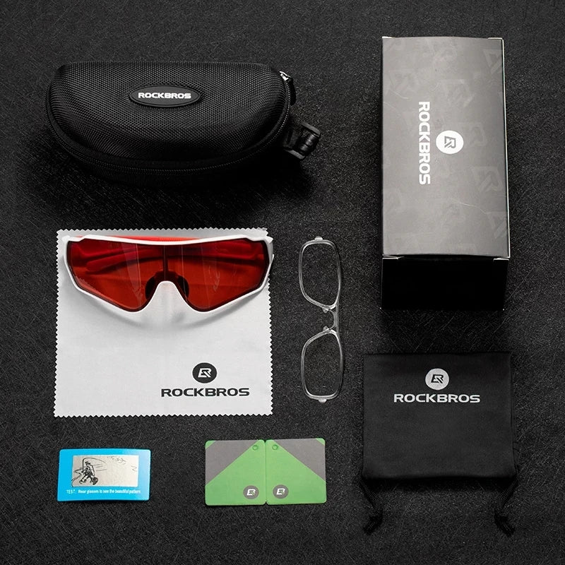 ROCKBROS Polarized Cycling Glasses UV400 Outdoor Sports Eyewear