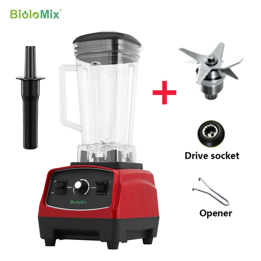 Biolomix BPA Free 3HP 2200W Heavy Duty Blender Mixer