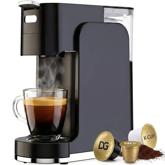 All-in-One Single Serve Coffee Machine For Ground And K-Cup Pods