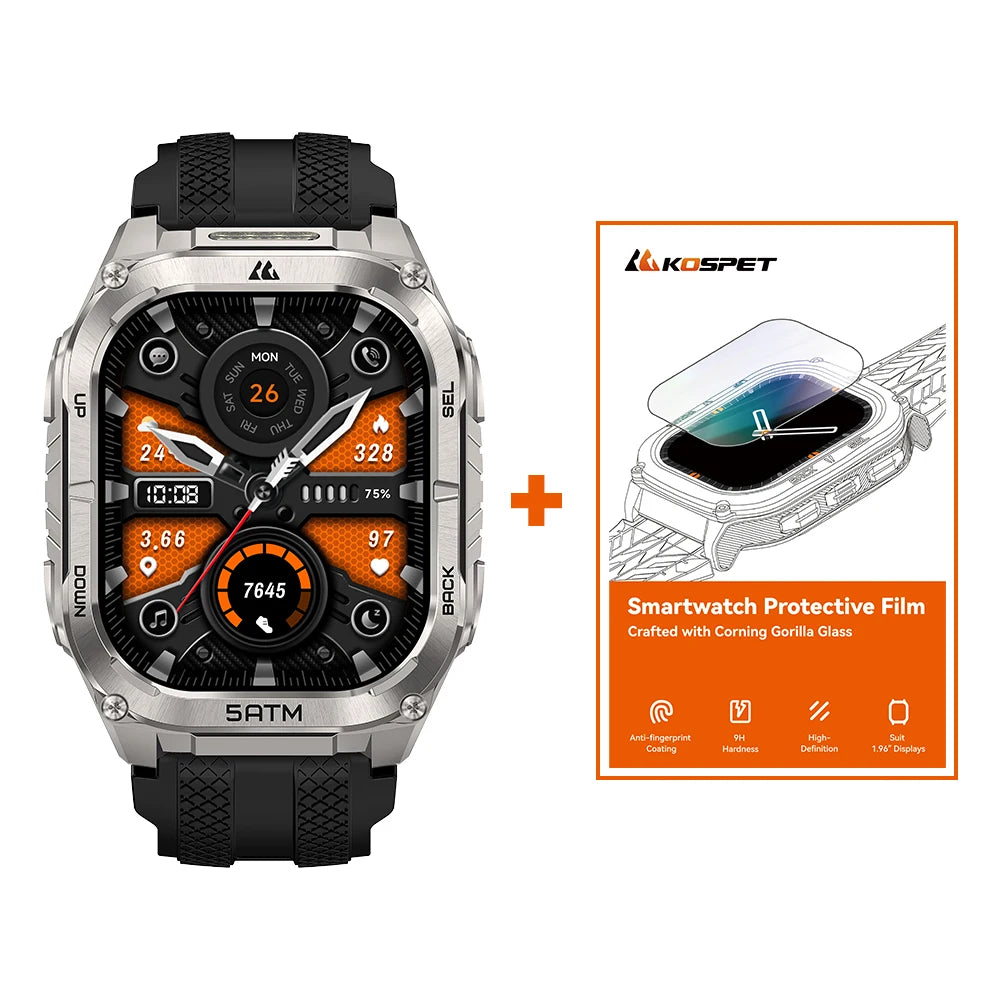 Kospet Tank M4C Rugged GPS Smartwatch