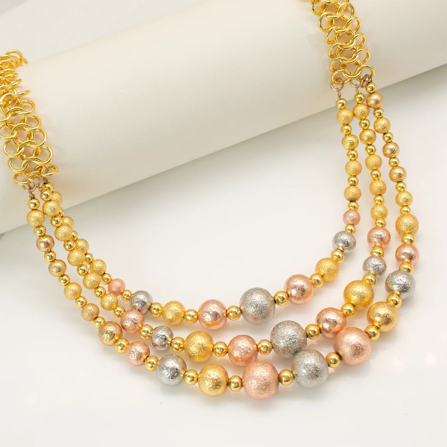 GZJPEI Fashion Jewelry Set For Women Multi Layer Beads