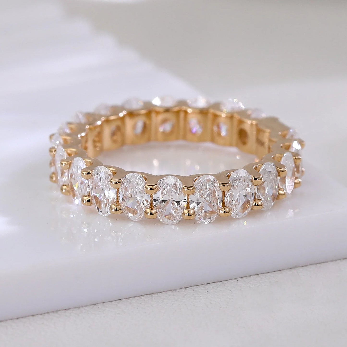 IGI Certified Cultivated Diamond Engagement Wedding Ring For Women