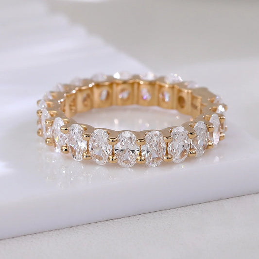 IGI Certified Cultivated Diamond Engagement Wedding Ring For Women