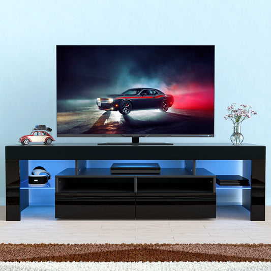 QiaoShiRen Modern TV Stand With Storage Drawers For Living Room
