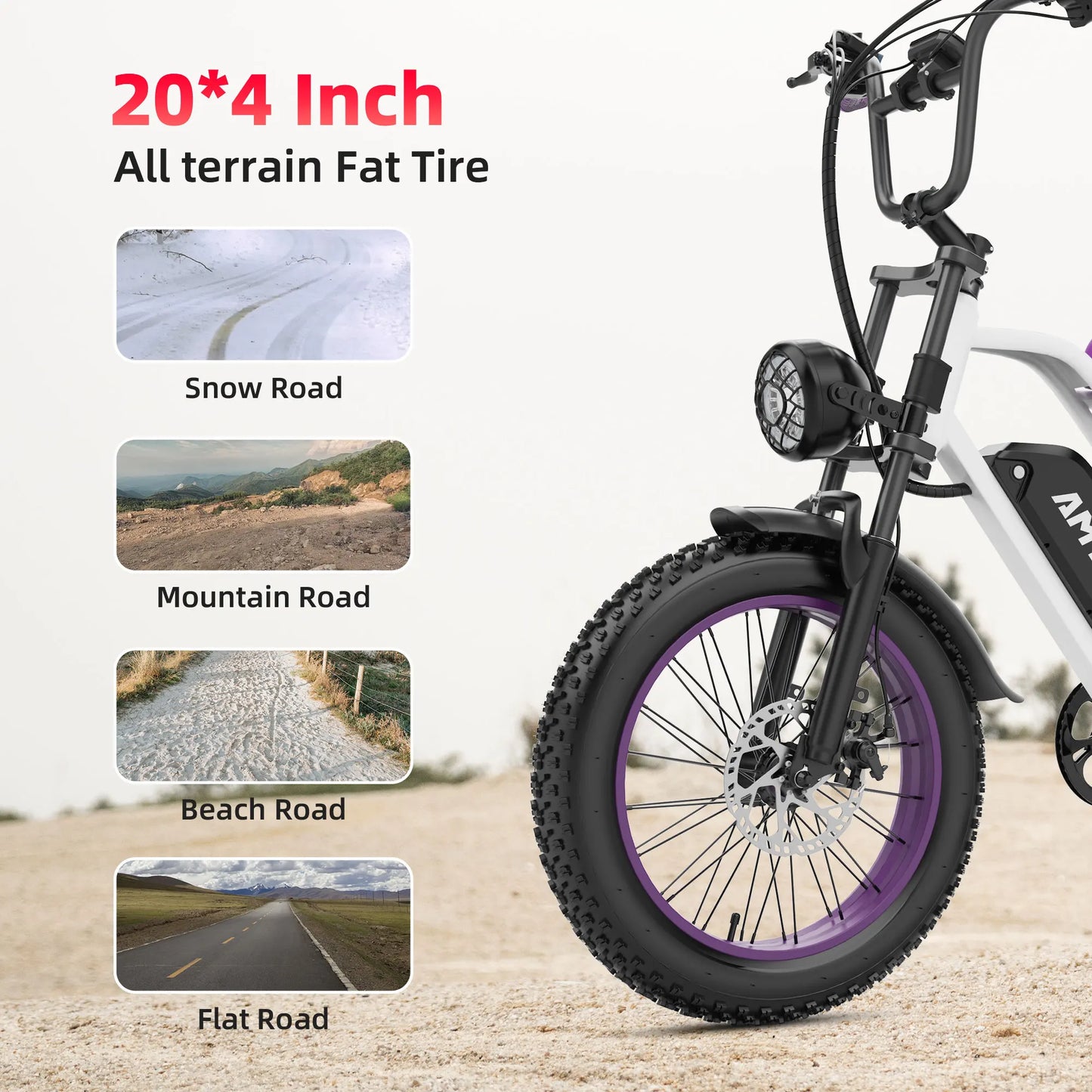 AMYET V9 G60 1000W Electric Mountain Bicycle