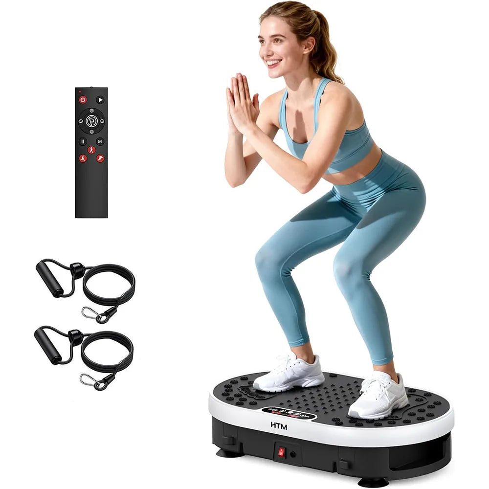 HTMM Vibration Plate Exercise Machine With 120 Speed Levels