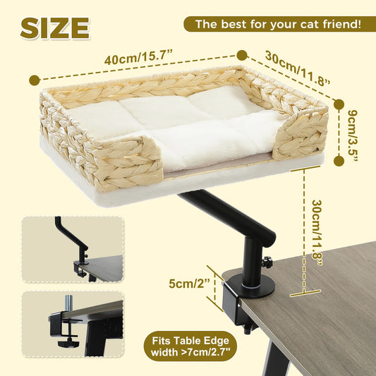 PAWZ Road Rotatable Cat Desk Bed For Indoor Cats Hammock