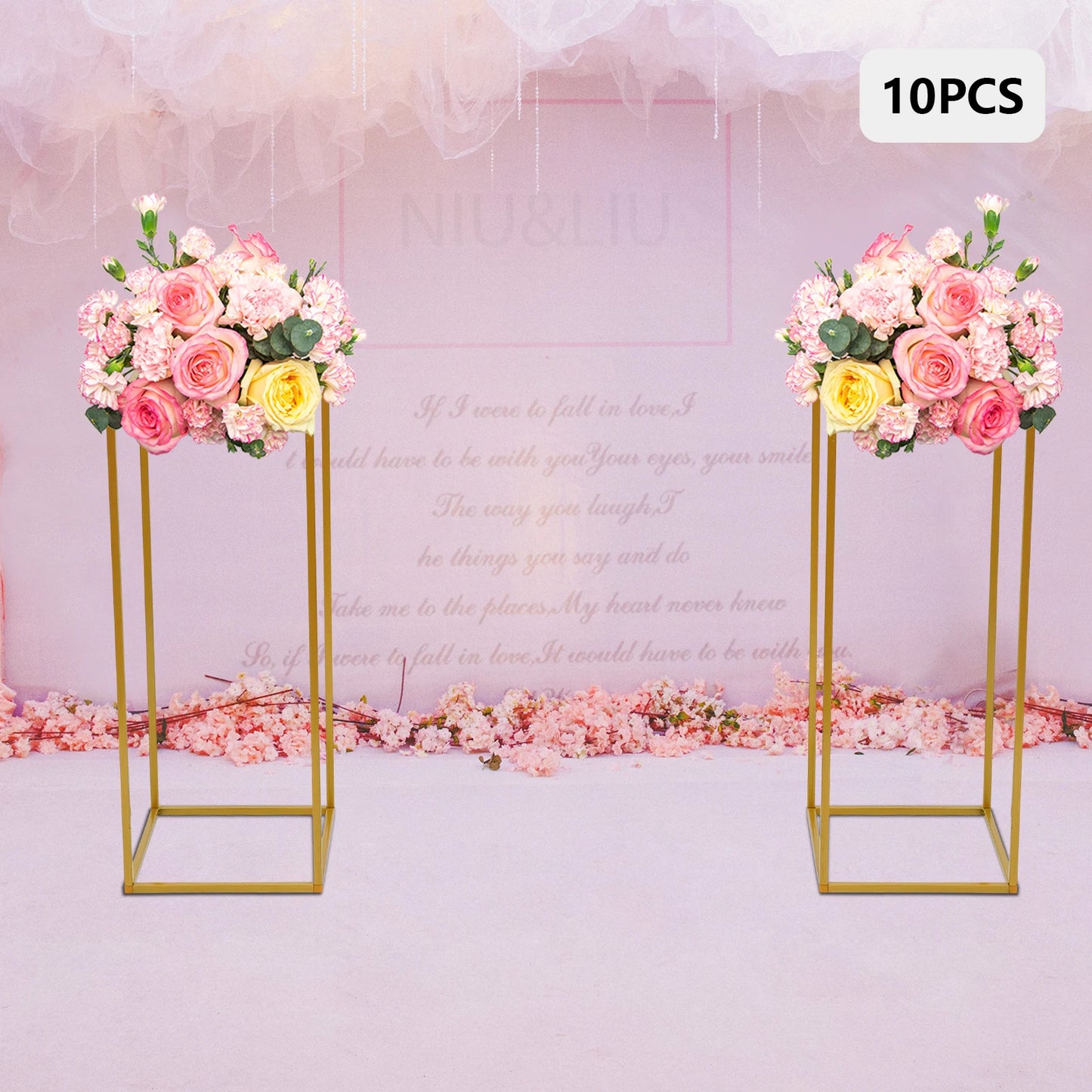 Iron Flower Rack For Weddings And Events Home Decor