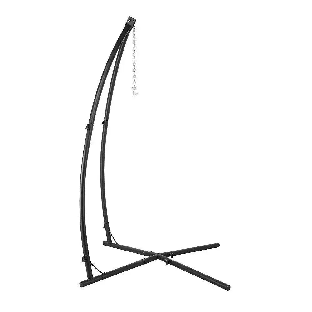 Homfa Heavy Duty Metal Hanging Chair Hammock C Stand