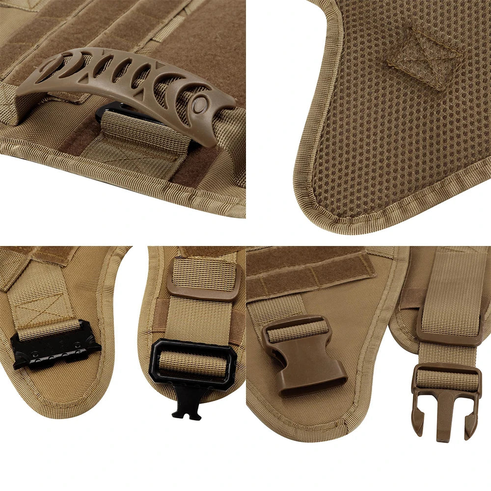 Nylon Dog Harness And Leash Set With Padded Quick Release