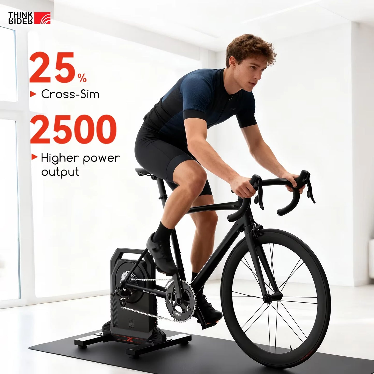 ThinkRider XXPRO Direct Drive Smart Bike Trainer 2500W