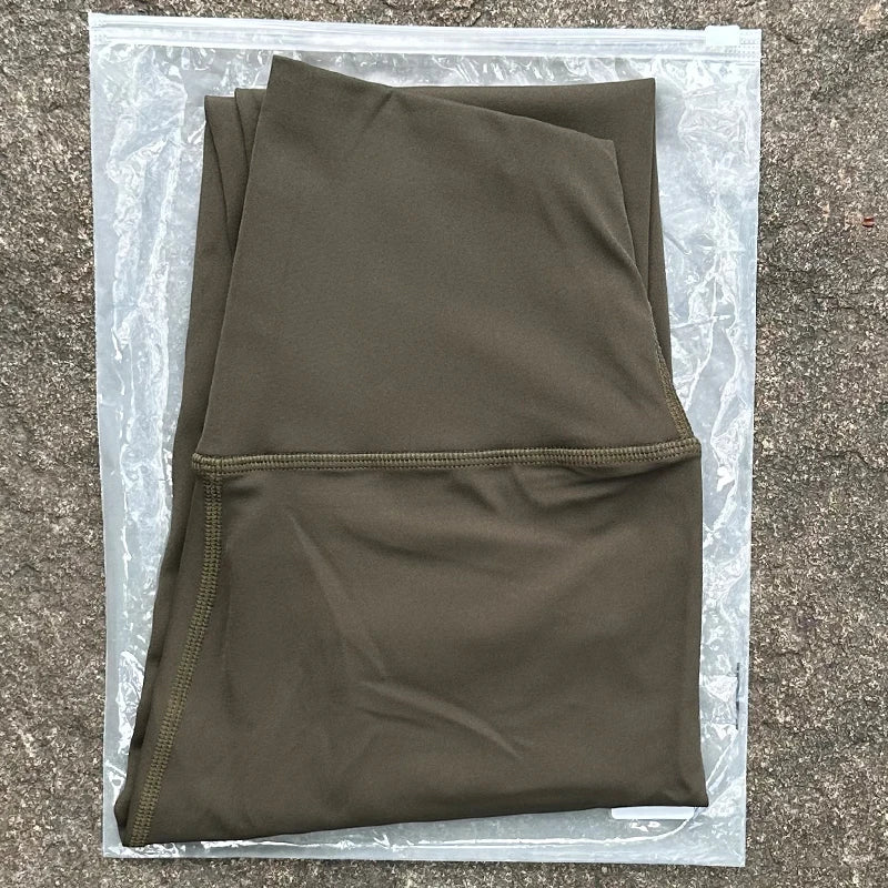 Women High Waist Yoga Leggings Breathable Nylon Tights