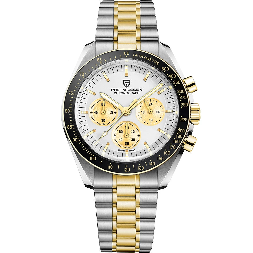 Pagani Design PD1701 Men's Sport Chronograph Quartz Watch 100M