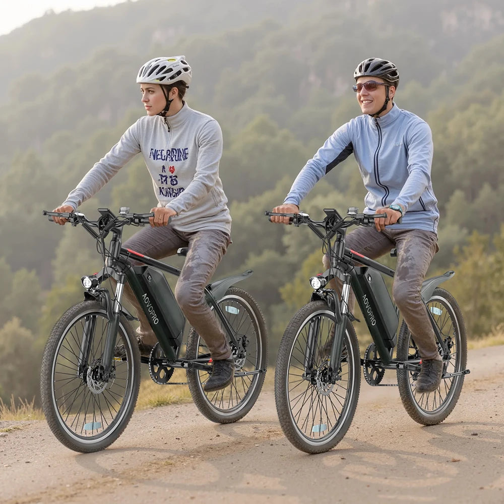AOVOPRO BK520 Electric Bicycle With 750W Motor And 48V Battery