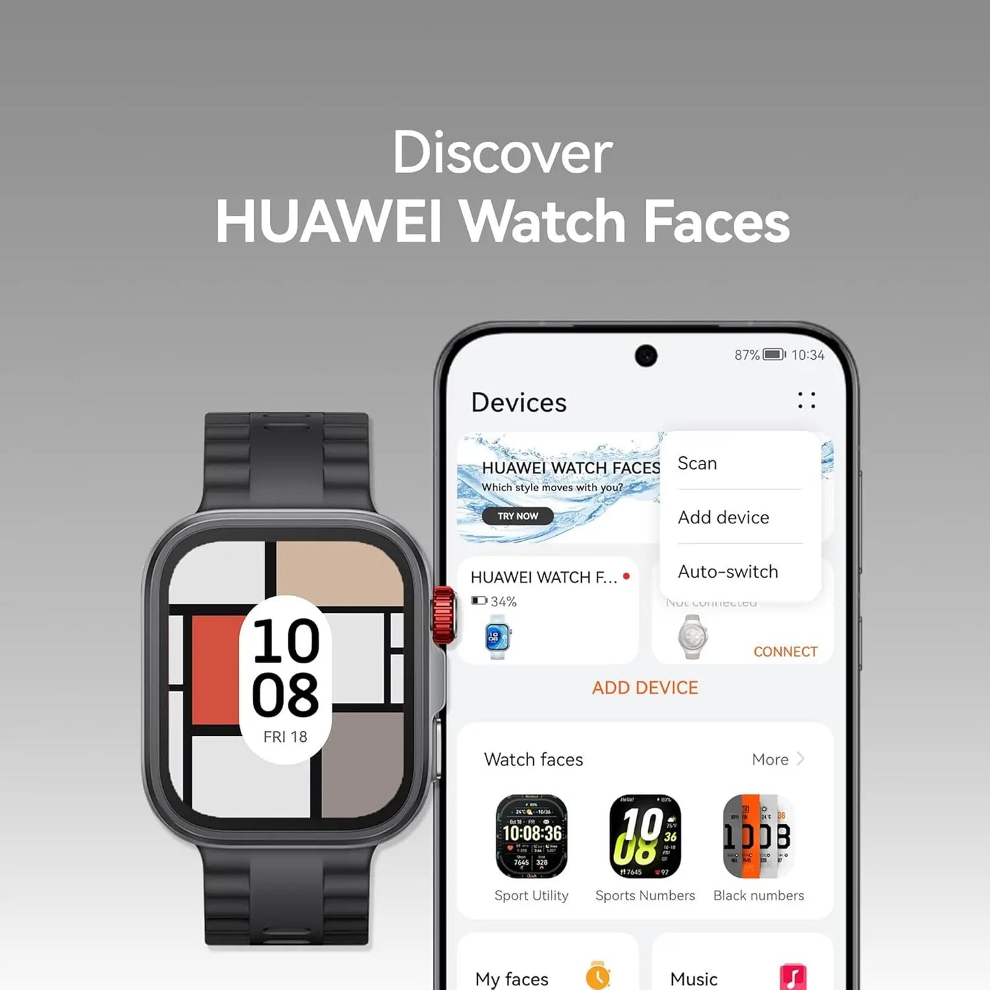 Huawei Watch Fit 4 Pro ECG Health Tracking Smartwatch