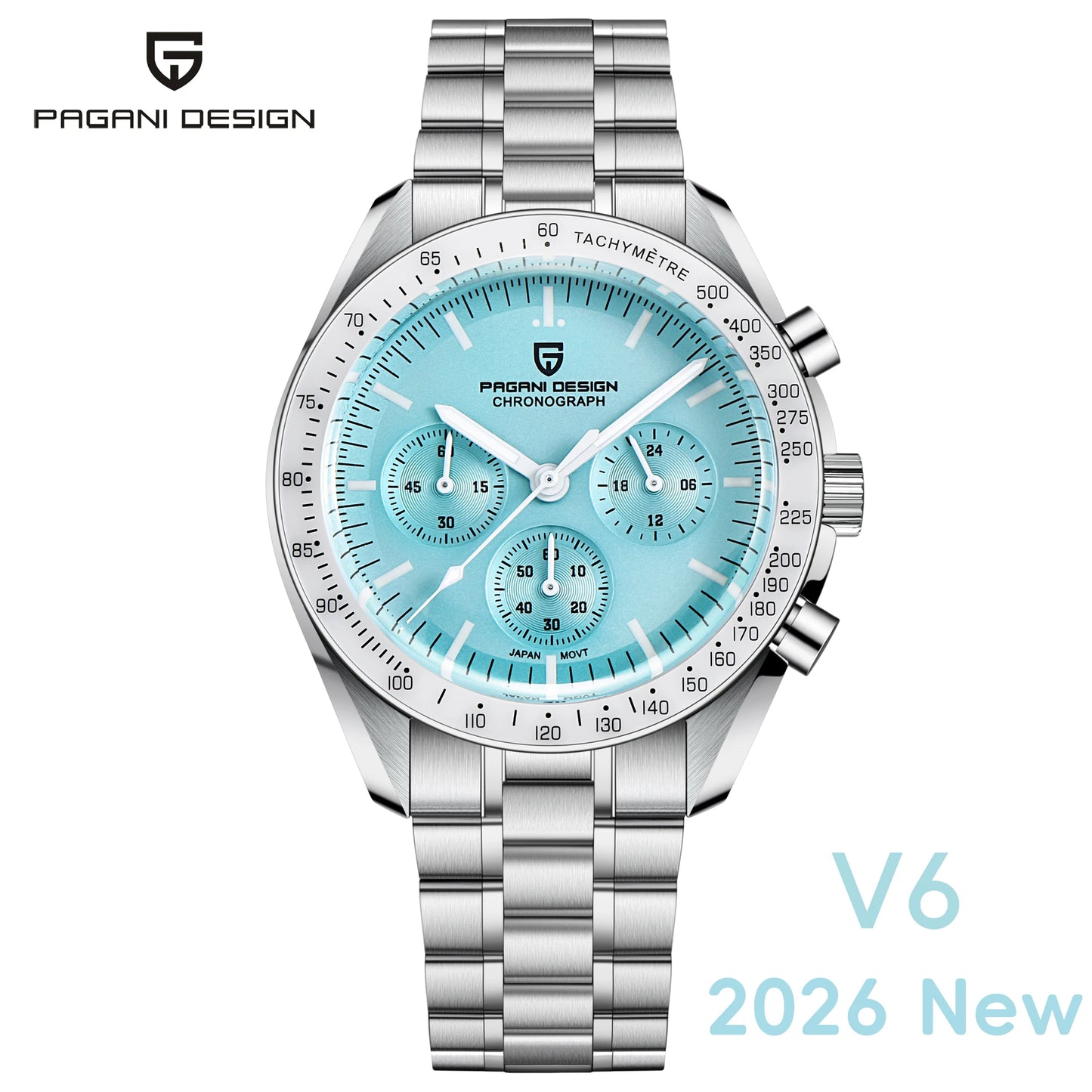 PAGANI DESIGN Luxury Quartz Chronograph Watch For Men