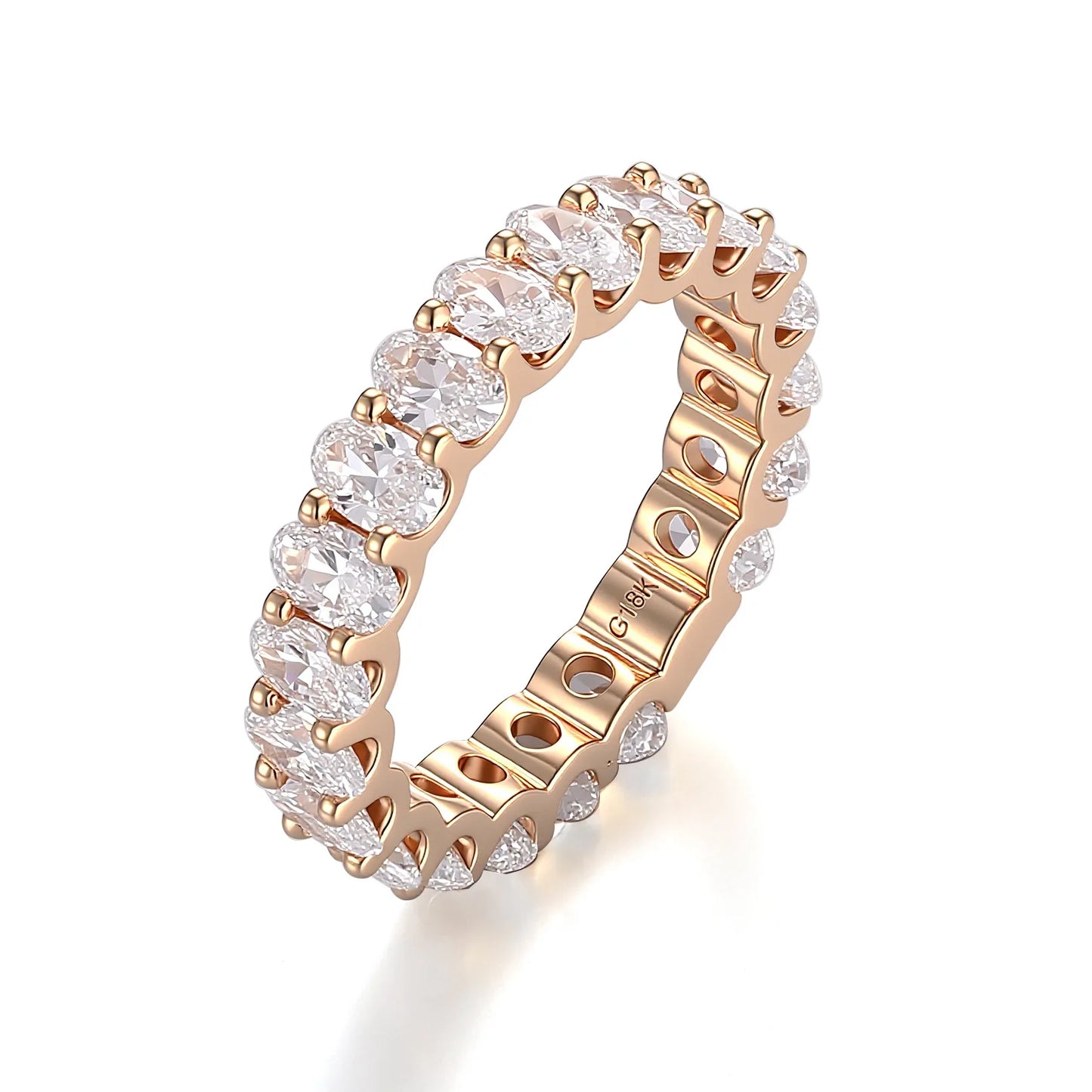 IGI Certified Cultivated Diamond Engagement Wedding Ring For Women