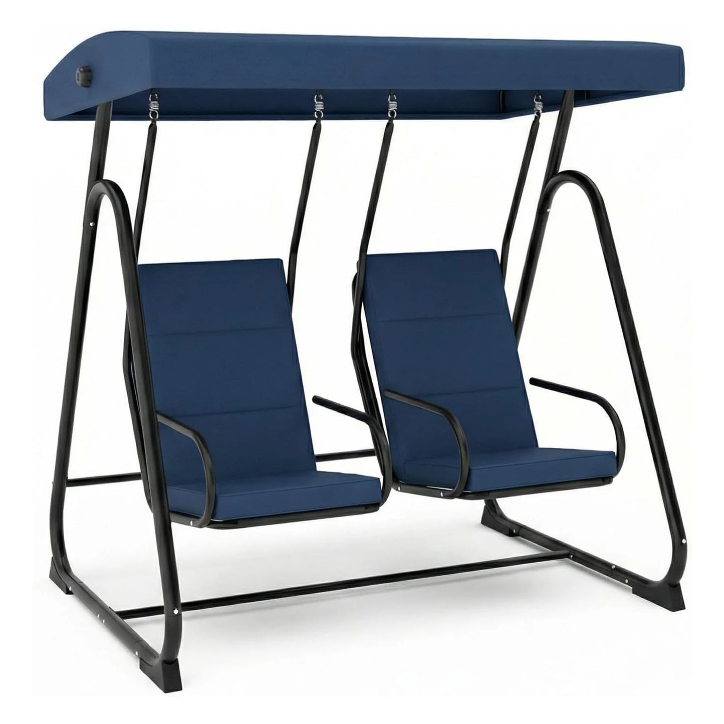 HiMISS Outdoor Swing Chair With Adjustable Canopy For Patio