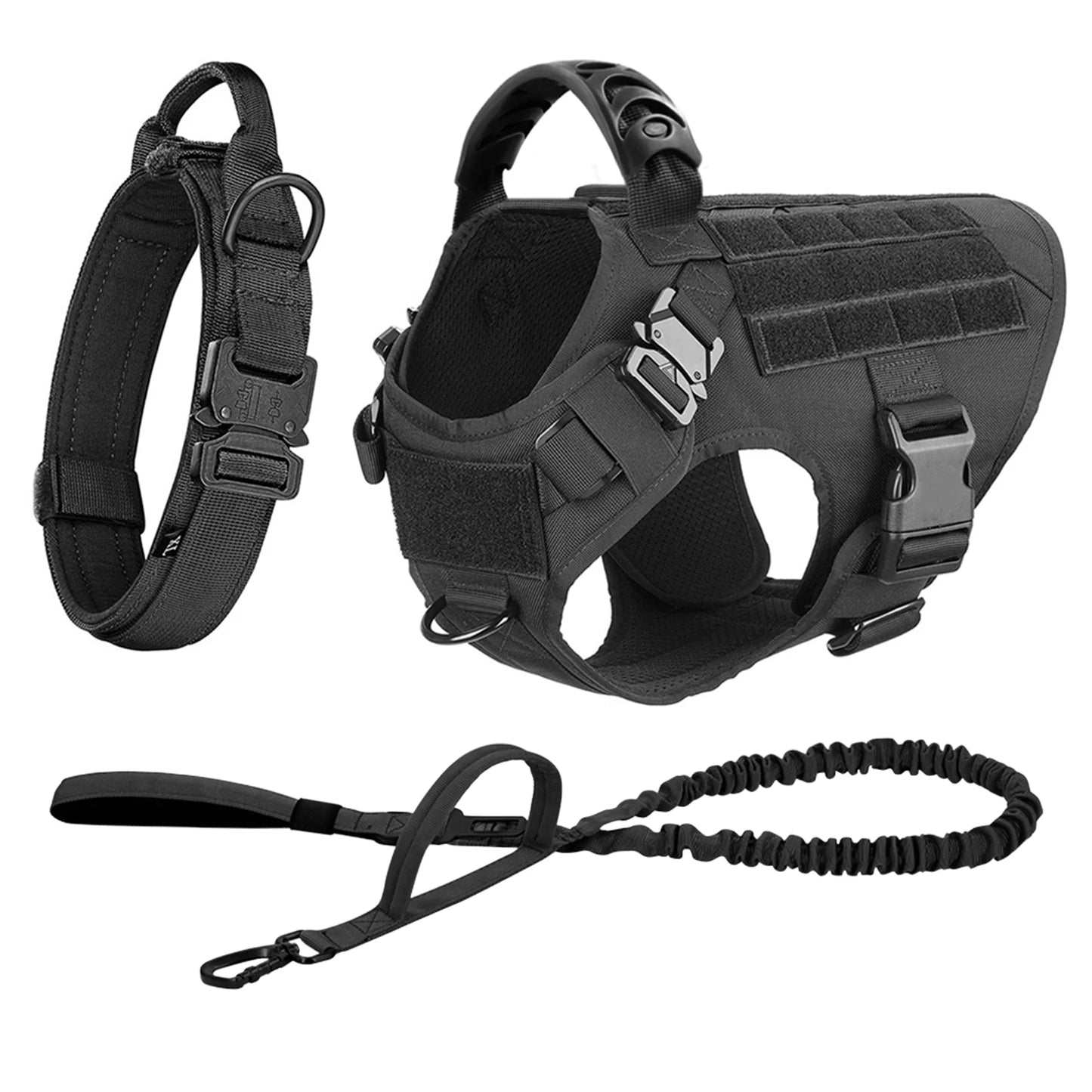 PETRAVELCN Dog Harness Vest And Leash Set For Training And Walking