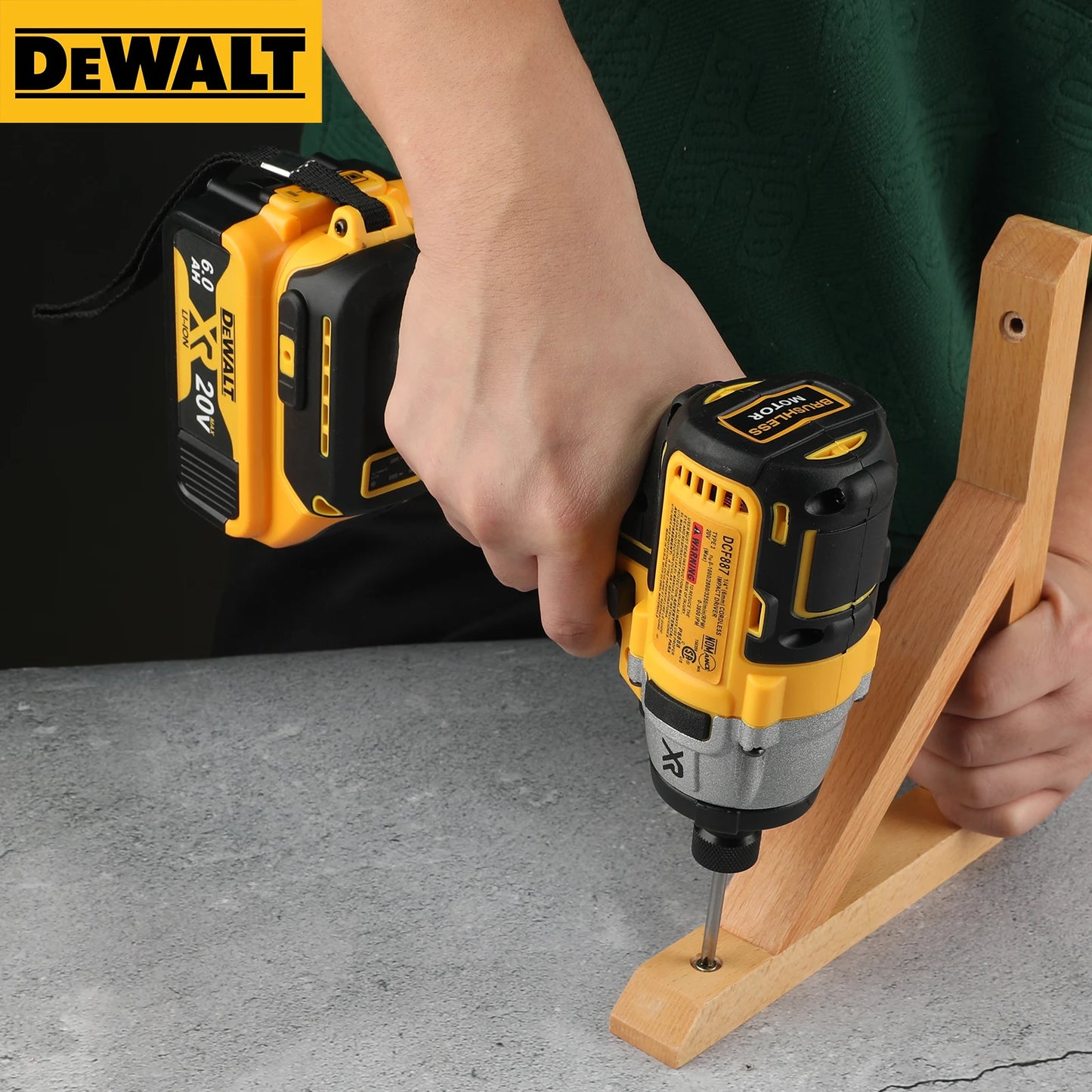 DEWALT DCD887 20V Brushless Cordless Impact Drill Kit