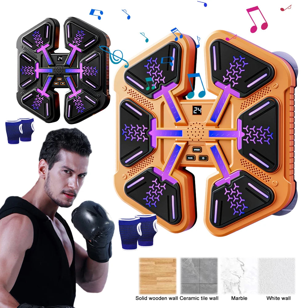 Smart Music Boxing Wall Target Trainer For Home Fitness