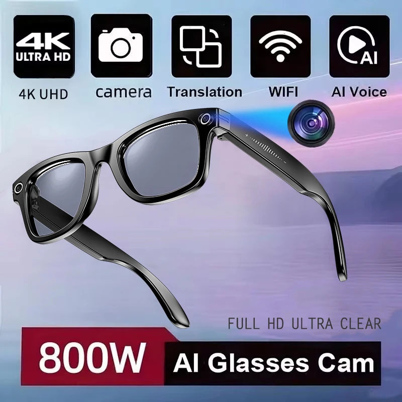GUHUAVMI AI Glasses With Translation And Video Recording