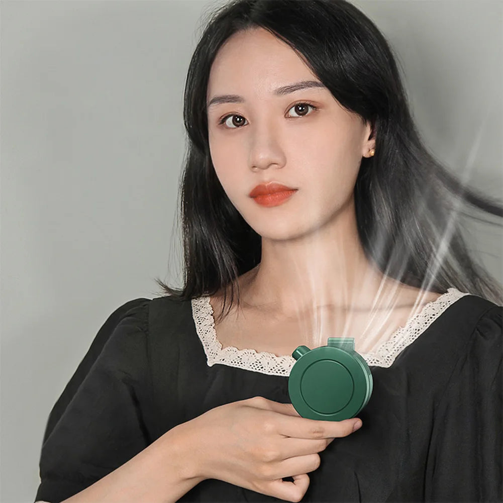 APWIKOGER Mini Handheld Fan With 3 Adjustable Speeds For Outdoors