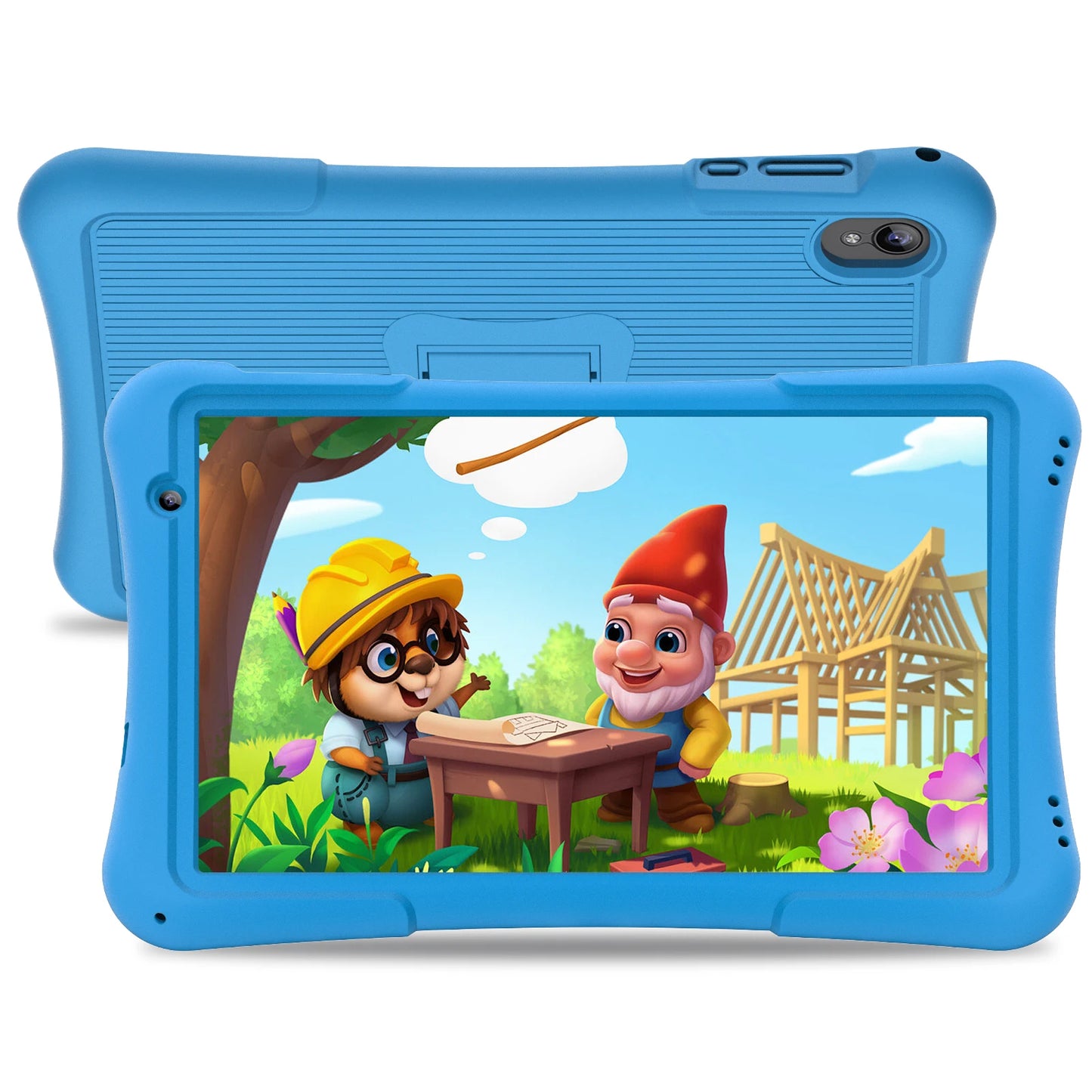 PRITOM Kids Tablet Android 12 Quad Core 4GB RAM 32GB Storage WiFi 6