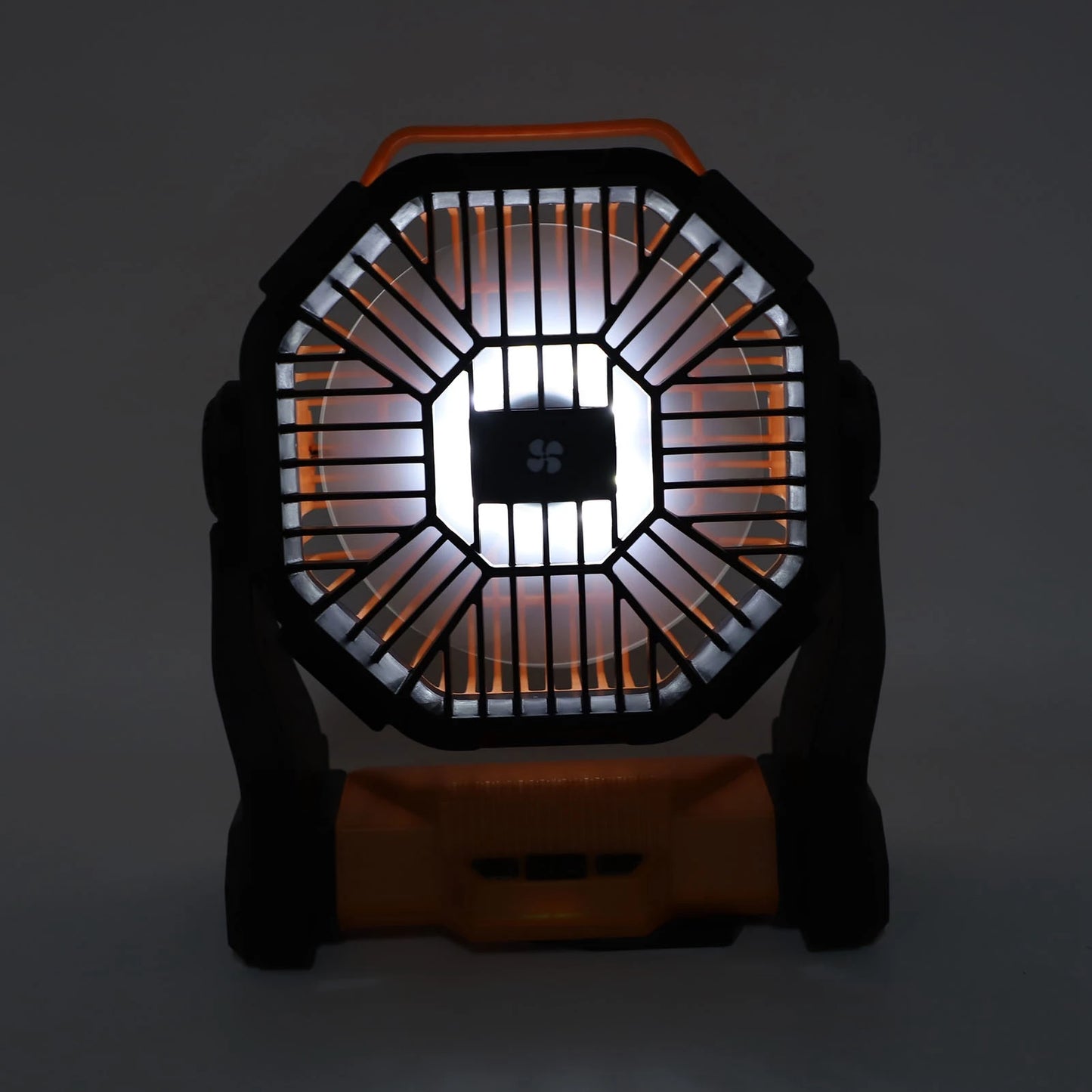 DOACT Portable Tent Fan With LED Lantern 10400mAh USB Rechargeable