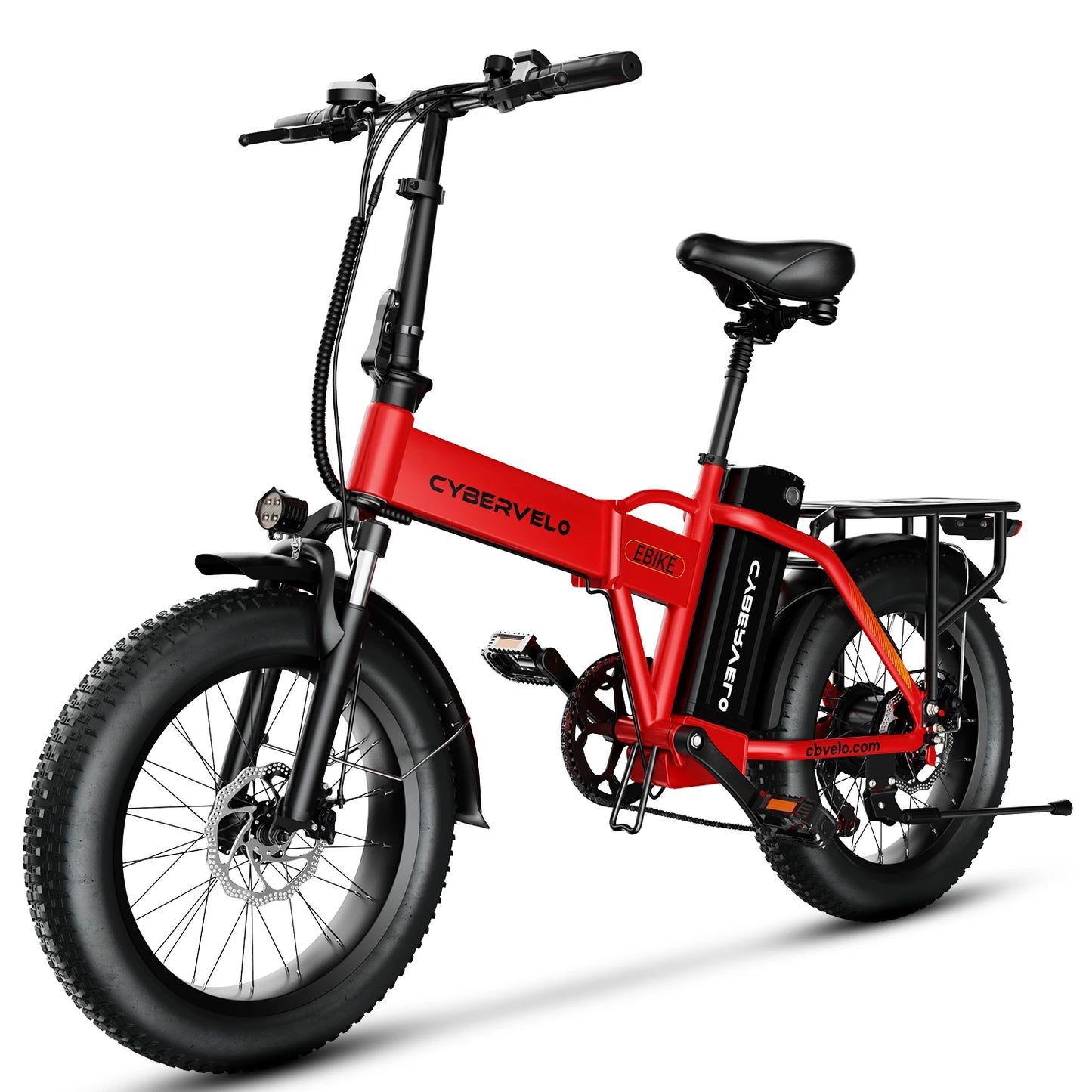 CYBERVELO Mars700 Electric Fat Tire Folding Bicycle