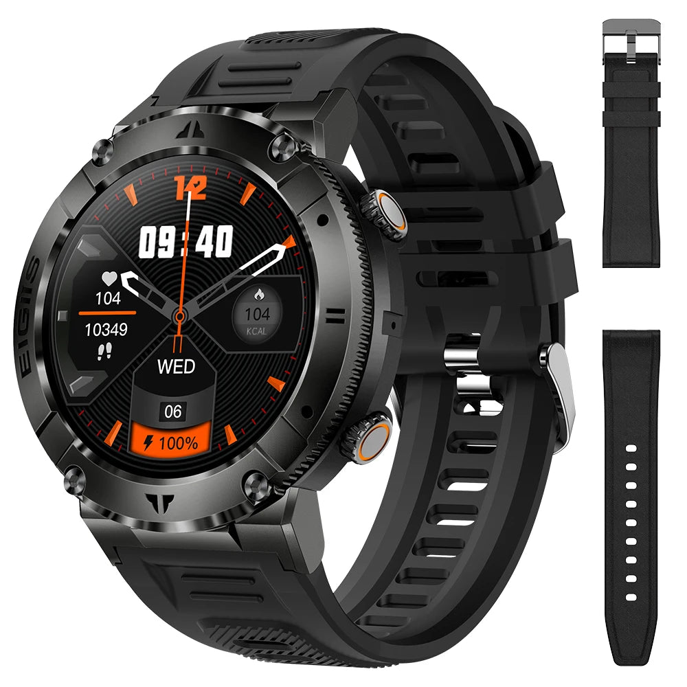 LaNikar Smartwatch For Men TFT Display Bluetooth Blood Pressure Monitor