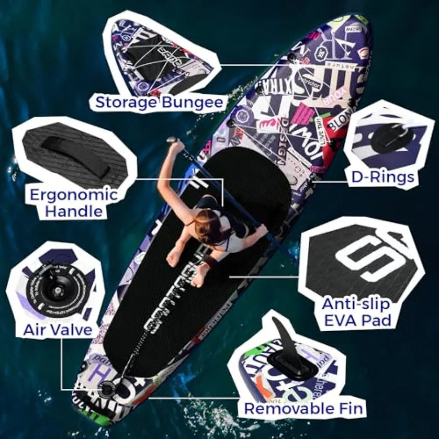 Inflatable Stand Up Paddle Board For Adults And Youth